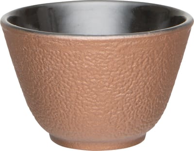 Set van 2 gietijzeren theekopjes, 100 ml