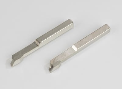 Westfalia Reserve messen set, voor keramiek, tegels en steen, 2 stuks