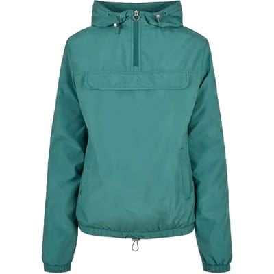 Urban Classics - Basic Pullover Jas - XS - Groen