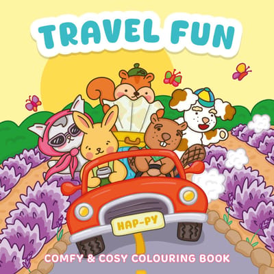 Comfy & Cosy Kleurboek Travel Fun