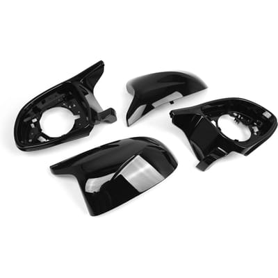 Kit de 4 coques de rétroviseurs de rechange pour BMW X3 G01, X4 G02, X5 G05, X6 G06, X7 G07, X3M F97, X4M F98, X5M F95 et X6M black
