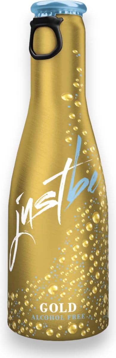 Alcoholvrije mousserende wijn berosé - gold