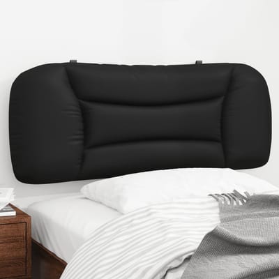 vidaXL - Hoofdbordkussen - "Hvar" - Zwart - 100 - cm - Kunstleer