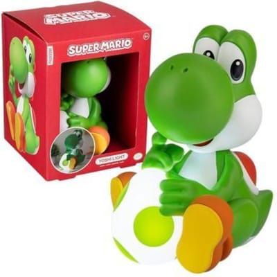 Yoshi GloBuddies Lamp – 15 cm Character Nachtlamp met Verlicht Ei – Paladone