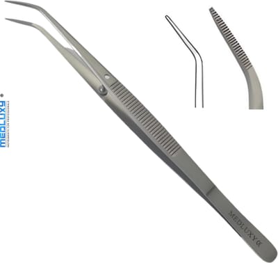 Medluxy - London College Pincet - 15 cm - EHBO, Verpleegkundigen en Artsen, Verpleegkunde, Hobby etc [Cotton Tweezer, Pince Brucelles]