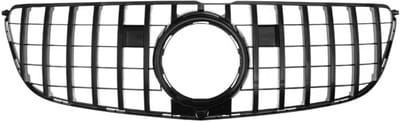 Voorbumper Veylor - Voor Mercedes GLS-Klasse X166 2016-2019 - Auto accessoires - GT grille - Voorgrille - Gloss Zwart