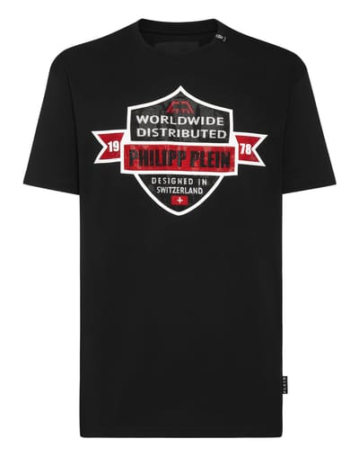 T-Shirt Ronde Hals Ss Crest