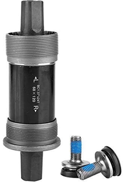 Dailygoods- Trap-as Solide en Duurzaam - BSA-Innenlager - 68 mm Frame - Precisieschroefdraad - 2 Lagers - Hoge Sterkte Afdekking - Fietsas