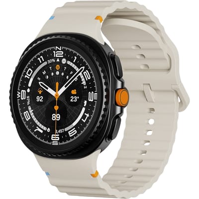 Kalebol Samsung Galaxy Watch8 (Classic) Siliconen Horlogebandje Beige