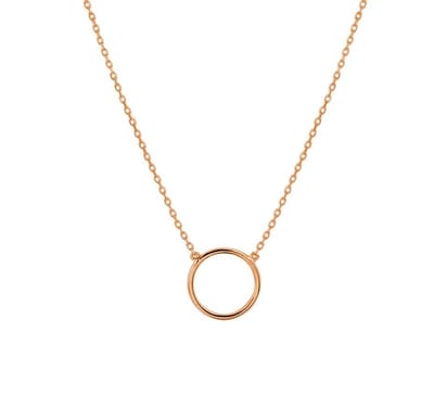 Roségoud Collier rondje 0 4401256