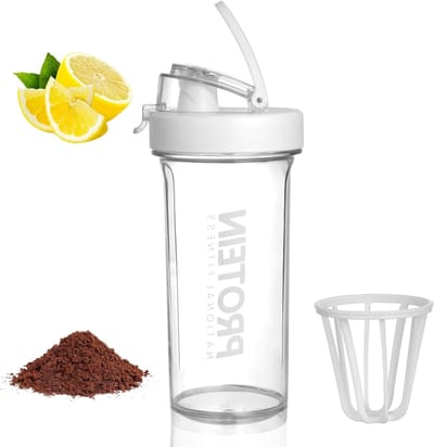 500 ml Protein Shaker met Mengzeef, BPA-vrij, Ideaal voor Eiwitshakes, Voedingssupplementen en Sportdranken