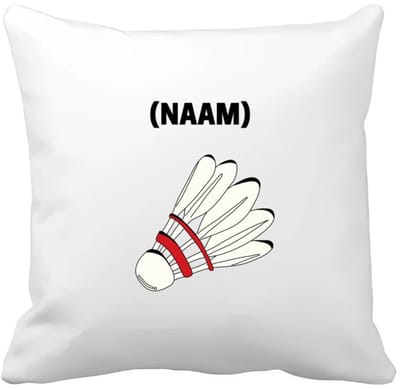 Akyol - badminton met eigen naam Kussen hoes - Badminton - badmintonner - sport - 40 bij 40 cm