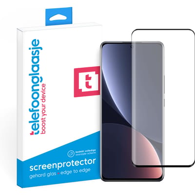 Xiaomi 12 Pro screenprotector gehard glas Edge to Edge