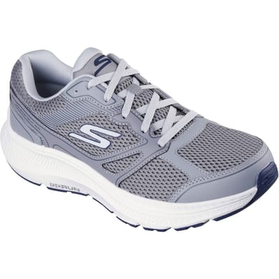 Skechers Go Run Consistent 2.0 Mapleton Leer Heren Grijze Sneakers