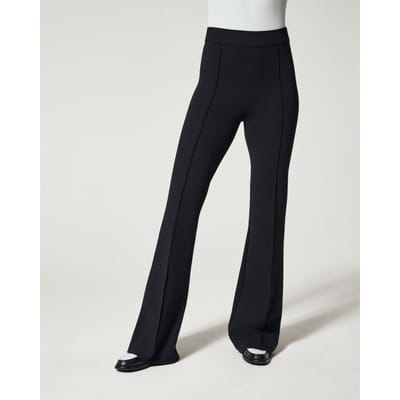 Spanx Maat L The Perfect Black Pant - Hi-Rise Flare - Zwart