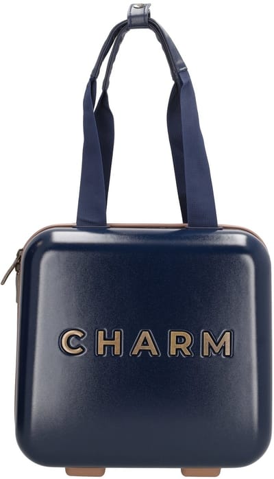 Charm London Capetown Beautycase - Travel - Koffer - Toiletspullen - Blauw