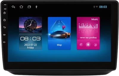 Autoradio met bluetooth - Carplay - Voor Skoda Fabia II (2007-2014) - Geschikt voor Apple en Android - Stereo - Navigatie - Navigatiesysteem auto - 1GB 16GB
