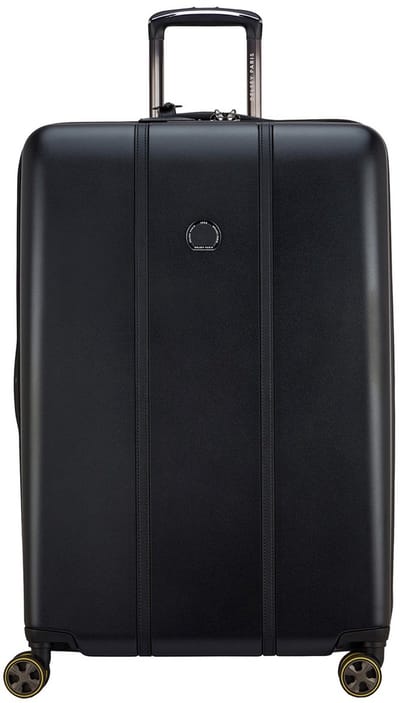 Delsey Cadence Spinner 76 cm - Uitbreidbaar 102/112 liter - 76x50x32/35 cm - deep black
