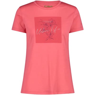 Dames T-shirt met ronde hals van merinowol CMP