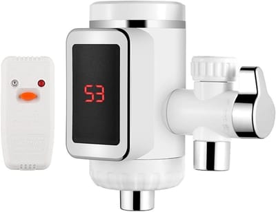 Boiler Kraan - Doorstroomverwarmer Keukenkraan - Direct Warm Water - 3 Seconden Verwarming - 10x10 Millimeter - A