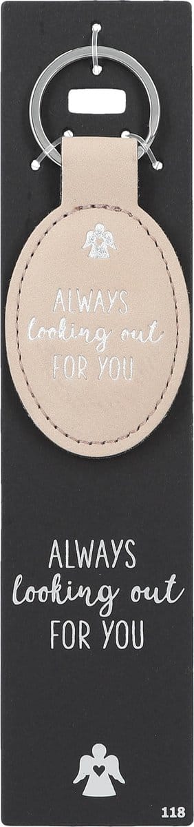 Depesche - Sleutelhanger "Do not forget me!" - motief 118 met de tekst "Always Looking Out For You"
