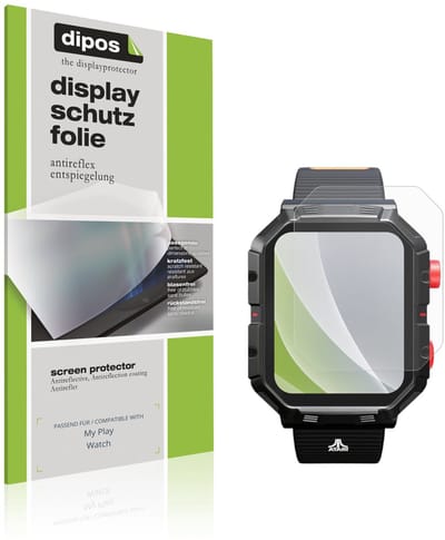 dipos – 6x Matte Beschermfolie geschikt voor My Play Watch | Krasbestendige & antireflecterende Screenprotector Ultra-Thin