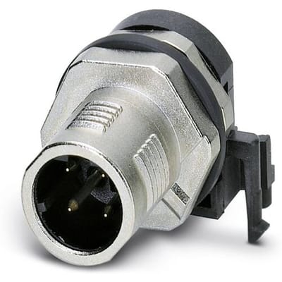 Phoenix Contact 1439913 Sensor/actuator inbouwconnector M12 Aantal polen (sensoren): 4 Stekker, inbouw 10 stuk(s) Package