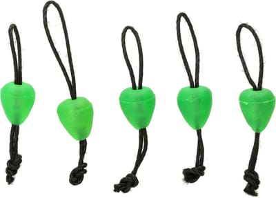 Reniers Fishing Dacron Connectors Soft 5 pcs – Zachte Dacron Connectors voor Vaste Hengel - Maat : Medium - Green