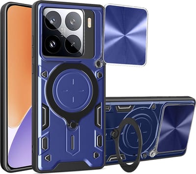 Hoesje geschikt voor Xiaomi 15 - Techsuit CamGuard Pro Back Cover - Blauw