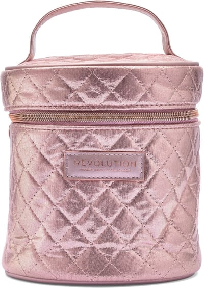 Makeup Revolution Soft Glamour - Cosmetic Case - Roze - Make-up Opberger - Toilettas - Beautycase - Cadeau