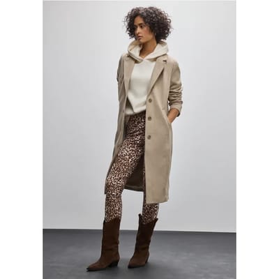 Legging met leopatroon