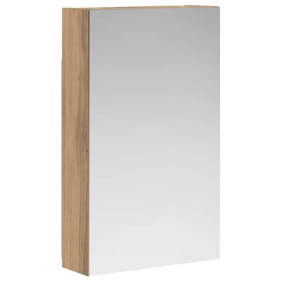 vidaXL - Badkamerspiegelkast - Artisanaal - eiken - 30 - x - 10,5 - x - 50 - cm