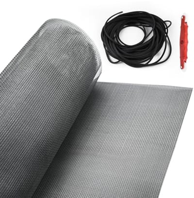 Vliegengaas 500 x 150 cm - Insectenbescherming voor ramen, snijbaar en duurzaam