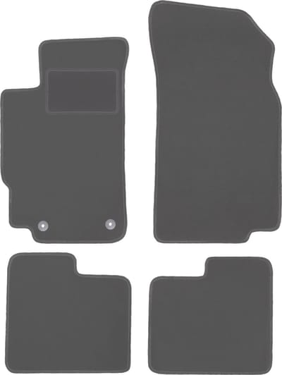 Automatten in grafietkleur voor: Peugeot 406 sedan, stationwagen, break (1995-2004)