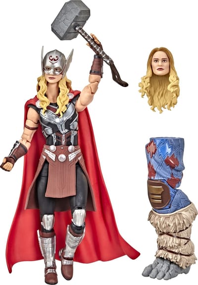 Hasbro Thor Actiefiguur 1: Mighty Thor 15 Love and Thunder Marvel Legends Series 2022 Marvel's Korg BAF Multicolours