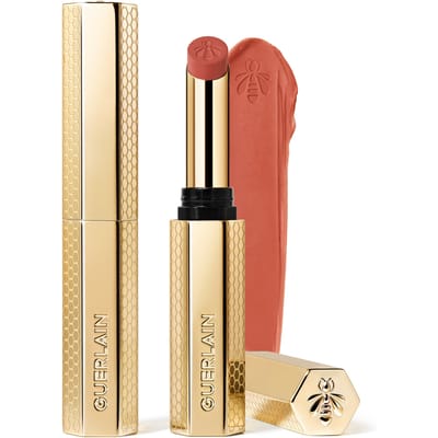 Guerlain Honey Infused Intense Lipstick Guerlain - Kiss Kiss Honey-infused Intense Lipstick 615 ORANGE BLOSSOM
