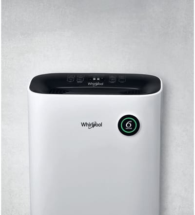 Whirlpool DE20W5252 6,5 l 44 dB 420 W Zwart, Wit