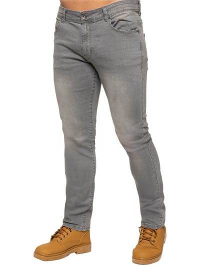 Enzo Heren Slim Stretch Denim Jeans