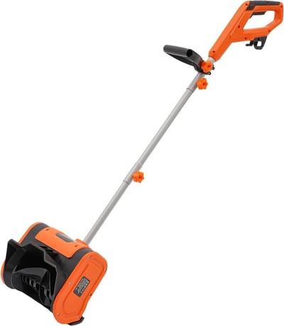 Elektrische Sneeuwblazer - Sneeuwruimer Tuin - Winter Reiniging - 1800W Zuiver Koper - 32 cm Breed 8m - Oranje