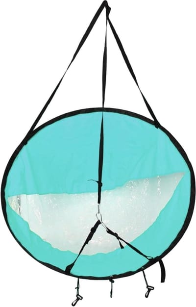 Opvouwbare Luifel - Kajak Zeil - Water Bescherming - Met Transparant Venster - 43x43 Inch - One Color