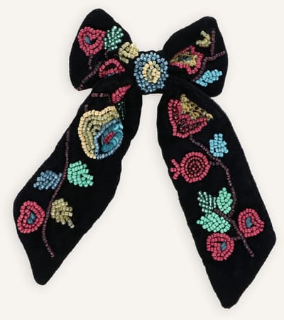 Becksondergaard Fairygard Bow Clip Haaraccessoires Dames - Zwart - Maat ONESIZE