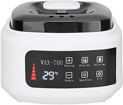 Waxverwarmer - Ontharingsapparaat - Thuis ontharen - Digitale temperatuurregeling - 500 ml - Wit