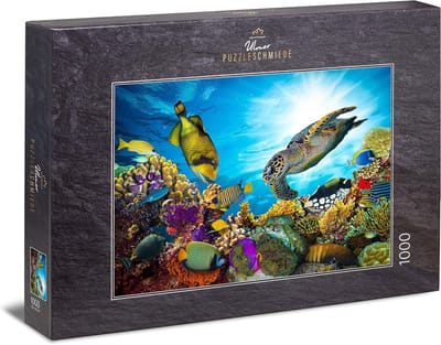 Onderwaterpuzzel - Zeeleven Legpuzzel - Ontspannend Tijdverdrijf - Premium Puzzelkarton - 68 x 48 cm - Levendige Kleuren