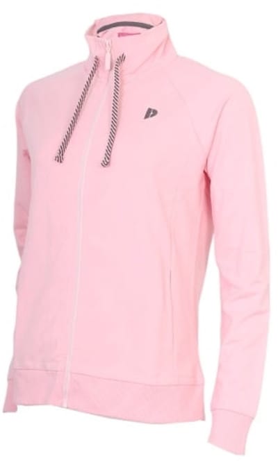 Donnay - Stretch Vest met kraag (Jamie) - Sporttrui - Dames - Pink (060) - maat S