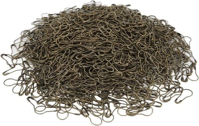 Veiligheidsspelden - Kleine spelden - Doe-het-zelf projecten - Roestvrije legering - 1000 stuks - Antiek messing