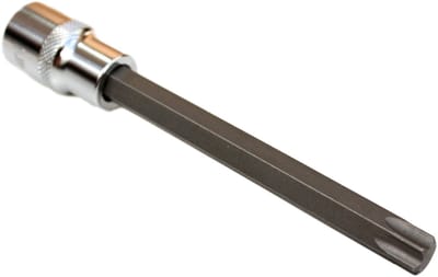 Duurzame 1/2" zeskant Dop T20 van S2 Gereedschapsstaal, 100mm Lang voor Professioneel Gebruik met Optimale Pasvorm en Industriële Kwaliteit