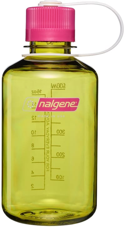Nalgene - Narrow-Mouth Bottle - drinkfles - waterfles - 500ml - Endive w/Fuchsia Purple Sustain NIEUW!