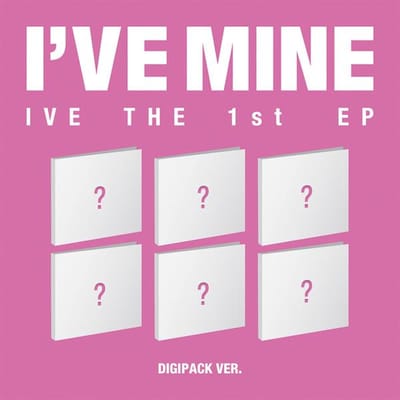 IVE Mini 1e album - IK BEN VAN MIJN (IEDERE MANIER ver. /OFF THE RECORD ver. /BADDIE VER. /LOVED IVE ver.) 1 RANDOM white
