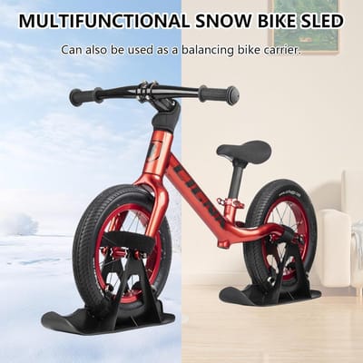 Mrs. Jones Multifunctionele sneeuwstep voor kinderen - 1 paar fiets slee skateboard - ski-scooter skiplank strandplank skiset .