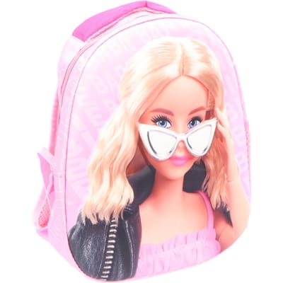 Barbie 3D Rugzak Eivormig - Schooltas - Polyester - Roze